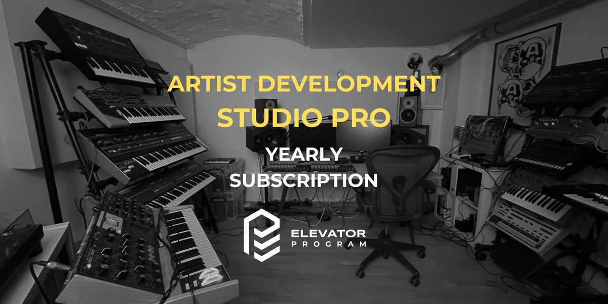 Artist Development Artist Development Plans – Elevator Program